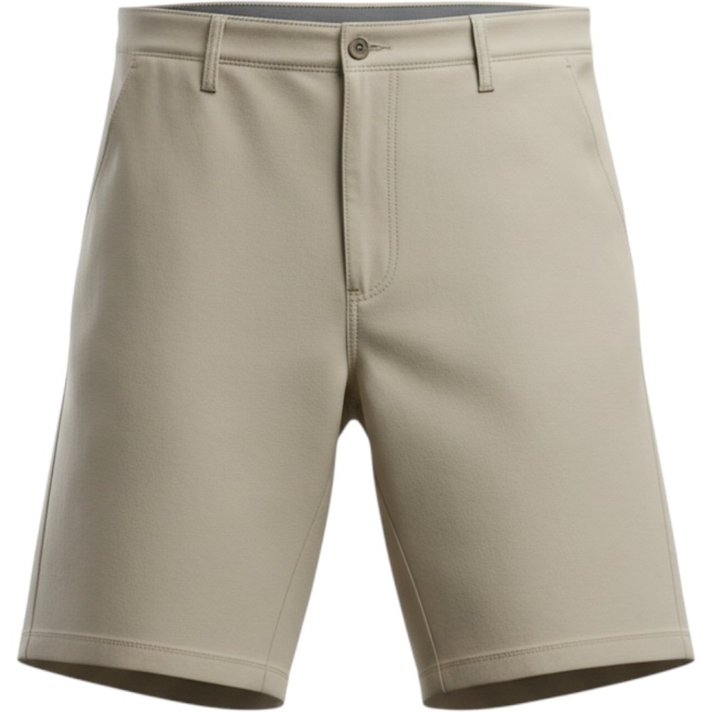 Pro Tour Golf Shorts Mens 38 Khaki Tan Performance Stretch Flat Front